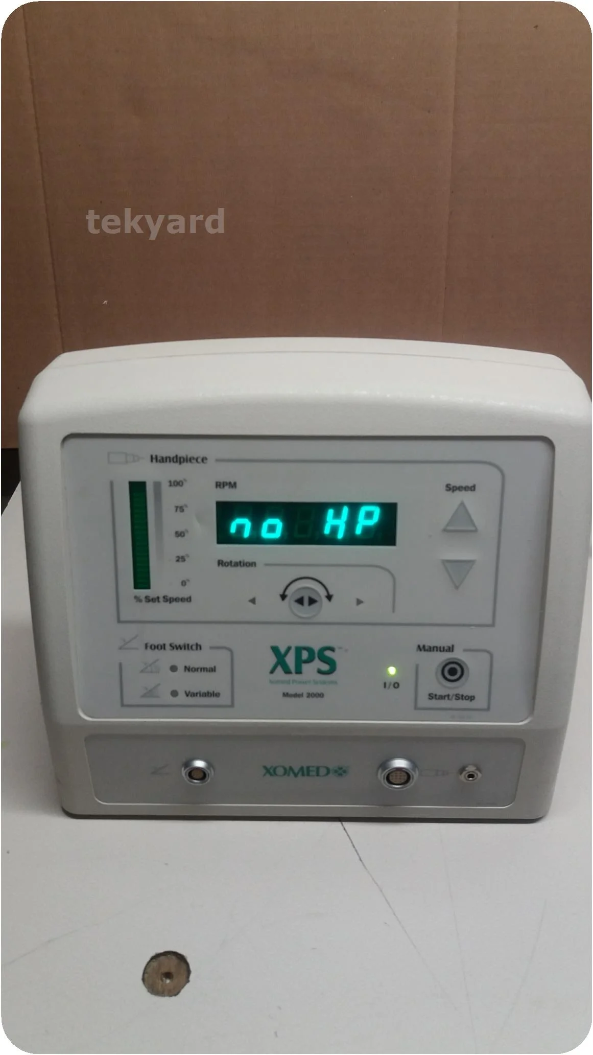 XOMED XPS 2000 O/R Instruments Power
