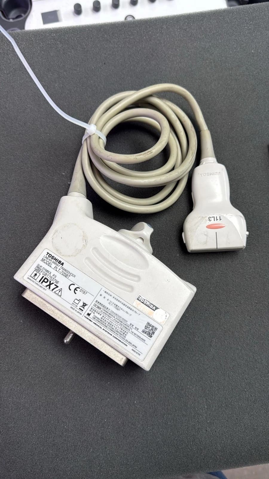 TOSHIBA PLT-705BT Linear Probe