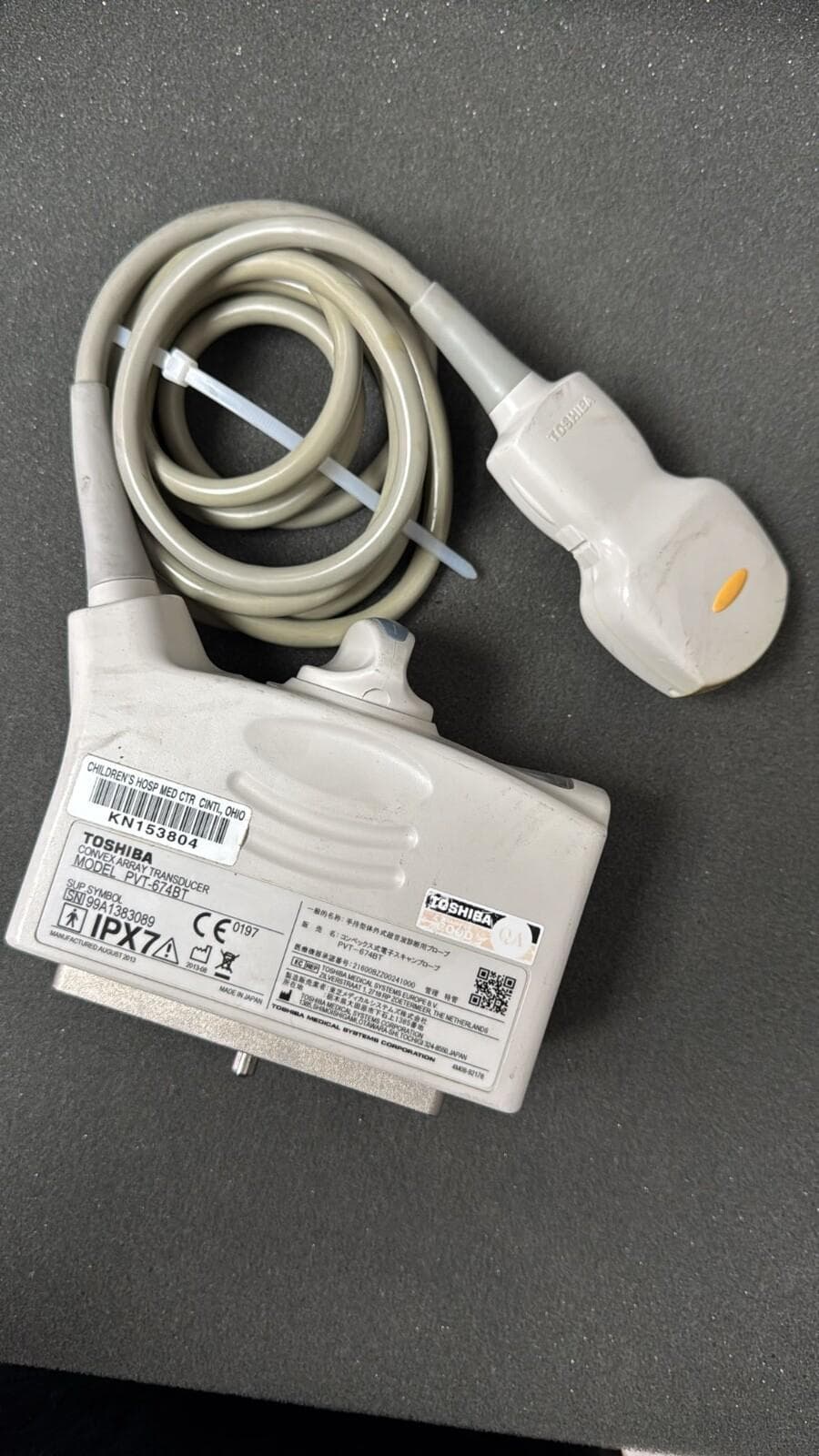 TOSHIBA 10C3 (PVT-674BT) Convex Probe