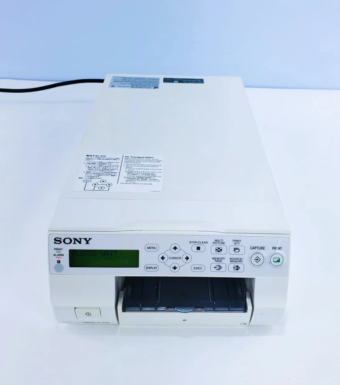 SONY UP-25MD Ultrasound Printer
