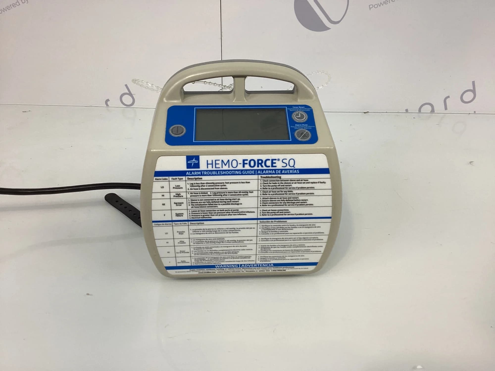 MEDLINE Hemo-Force SQ Compression Therapy Machine