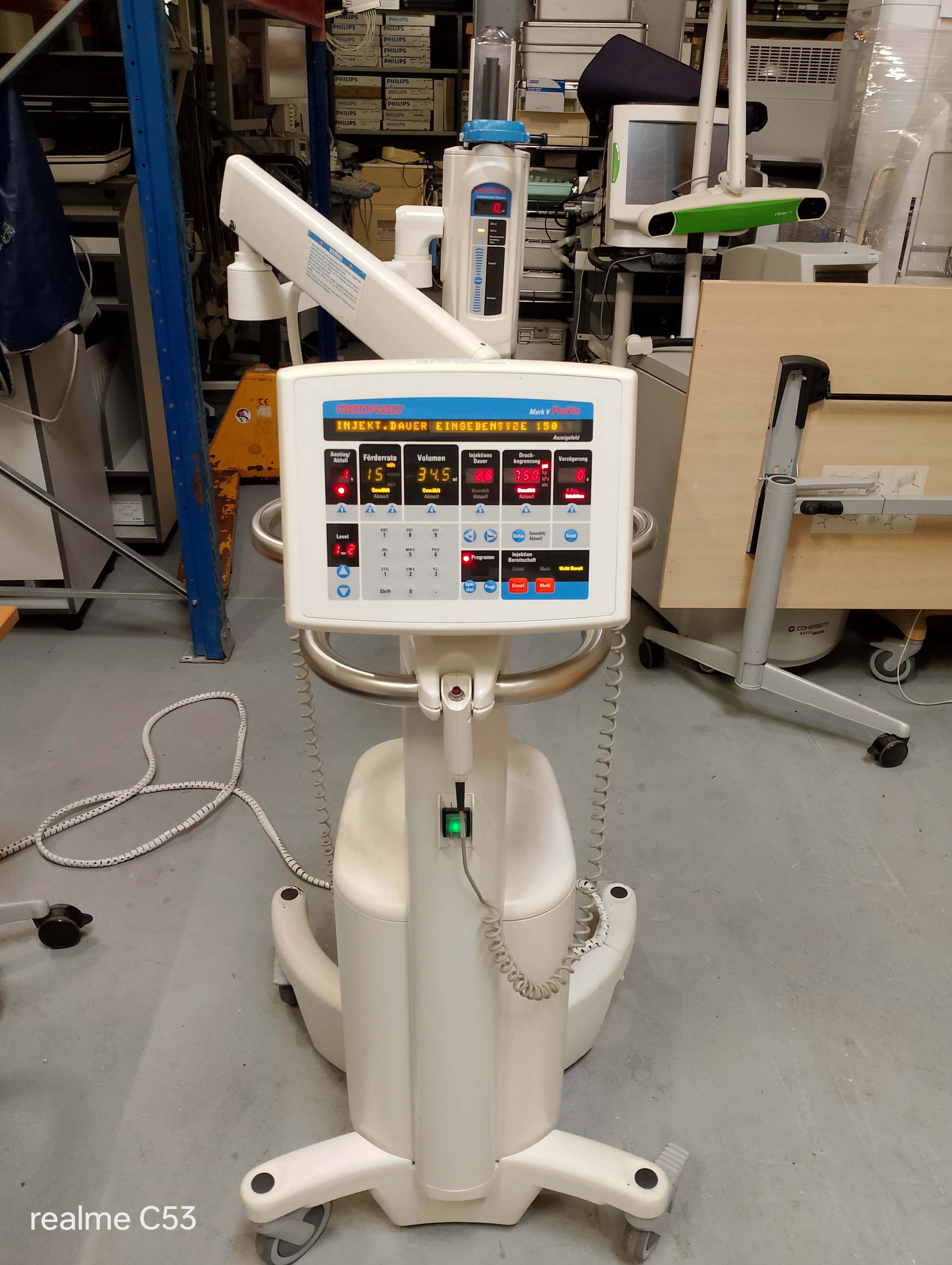 MEDRAD Mark V ProVis Angiographic injector