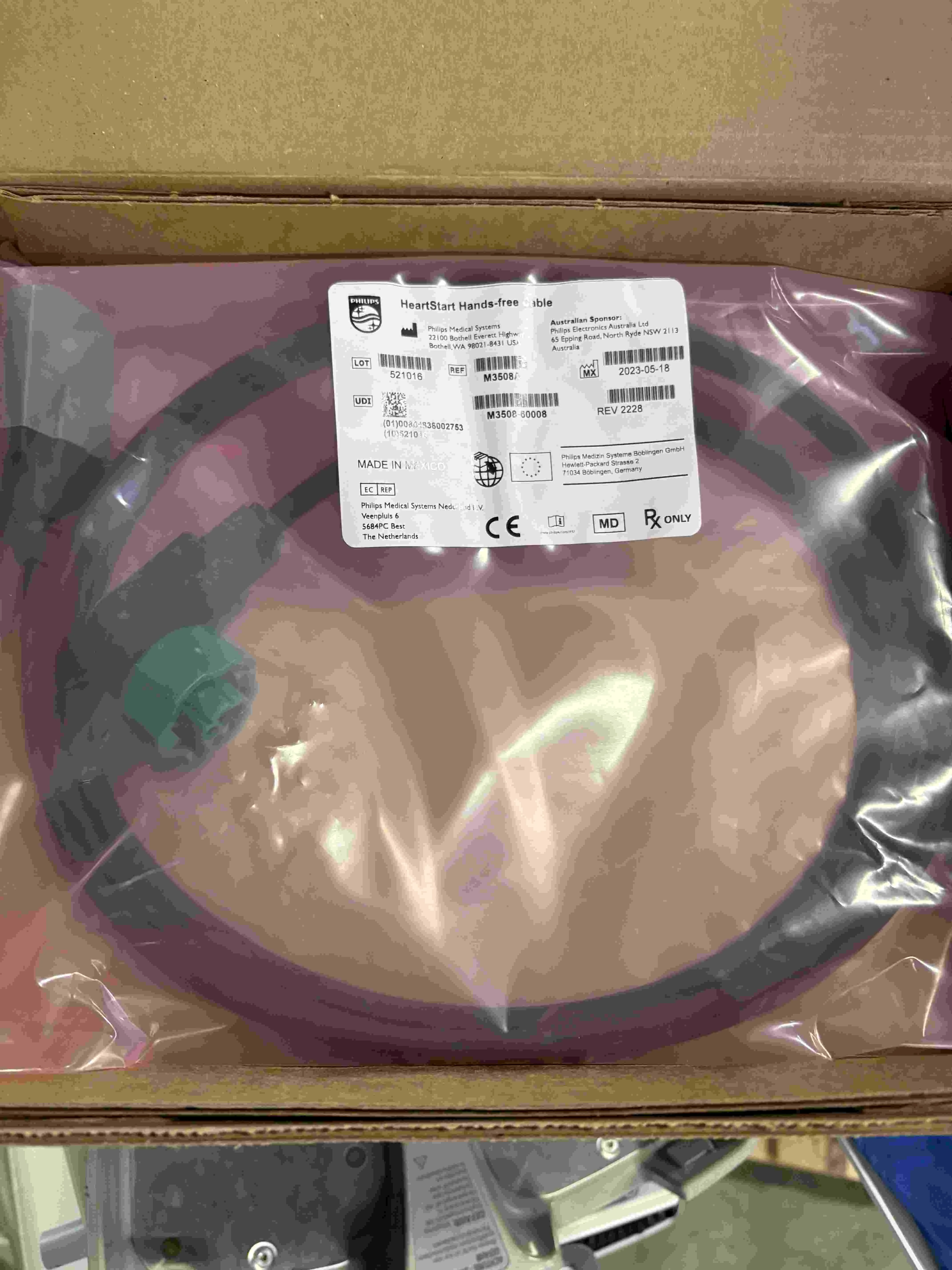 PHILIPS M3508A Anesthesiology equipment accessories