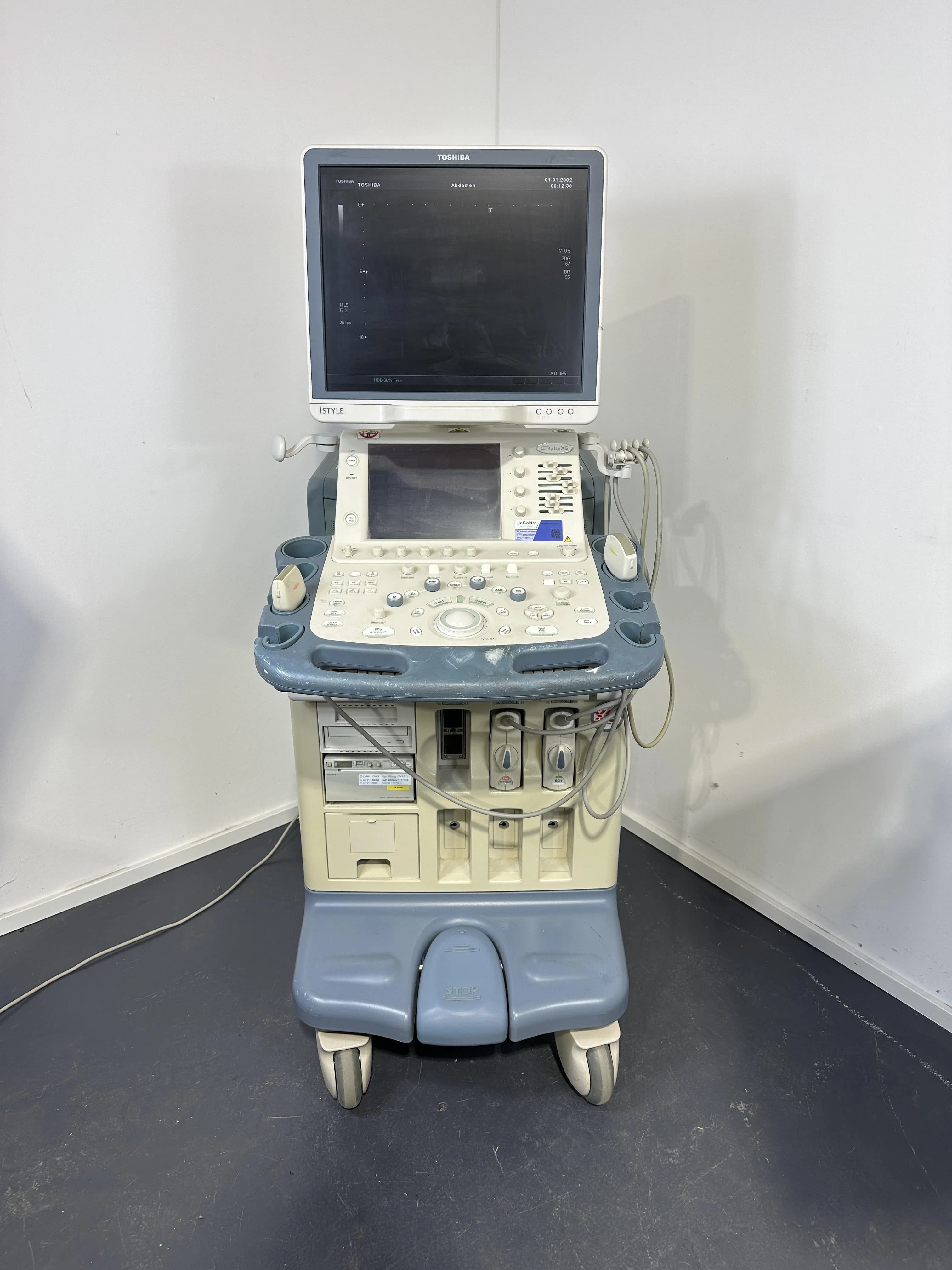 TOSHIBA Aplio XG (SSA-790A) Ultrasound Machine