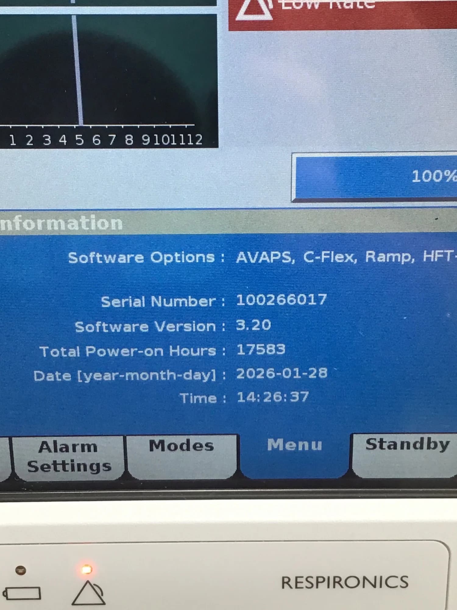 PHILIPS Respironics V60 Anesthesia ventilator