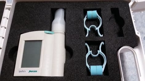 For Sale JAEGER SPIRO-PRO + (kit in case) Spirometer
