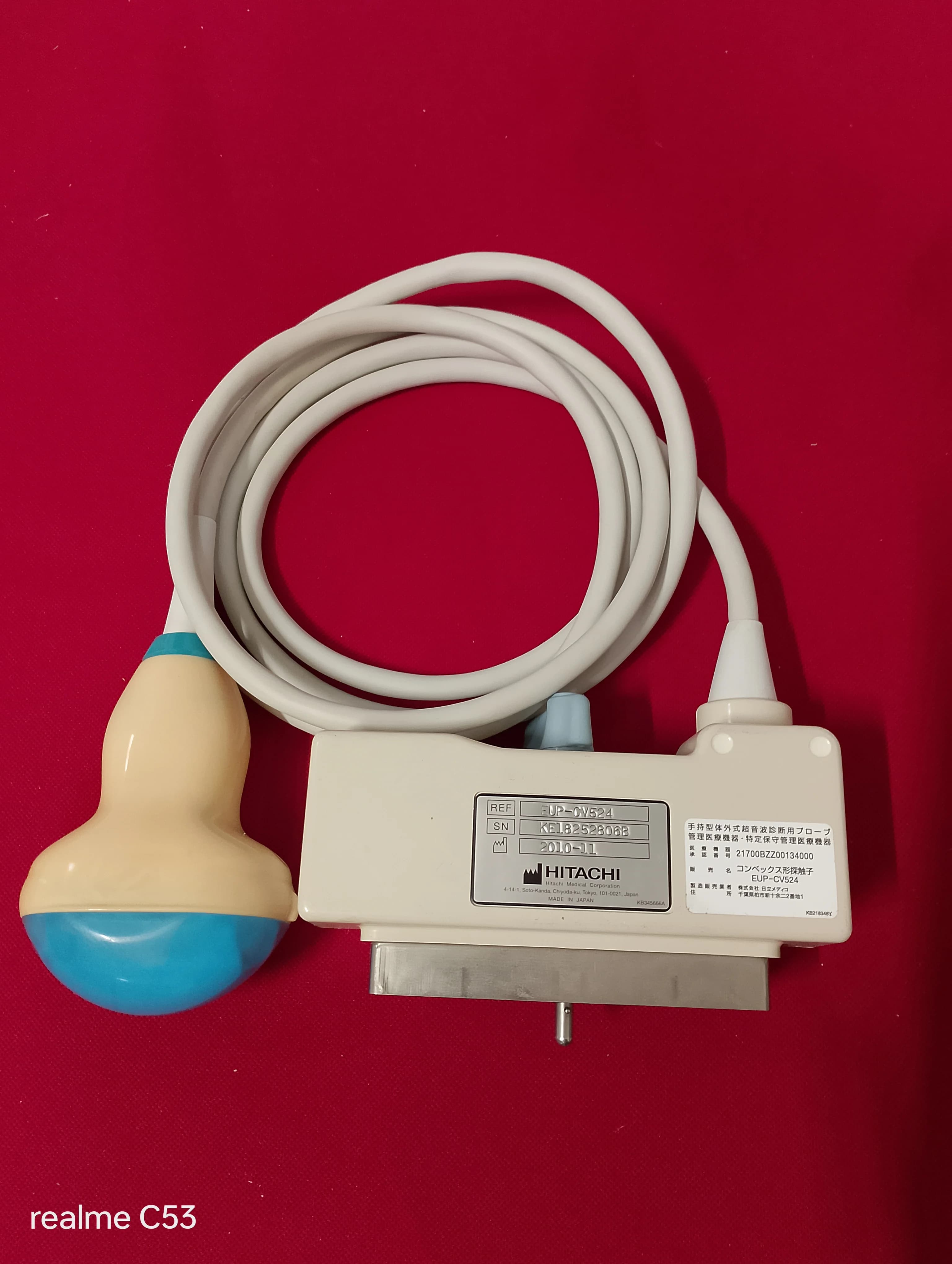 HITACHI EUP-CV524 4D Convex Probe