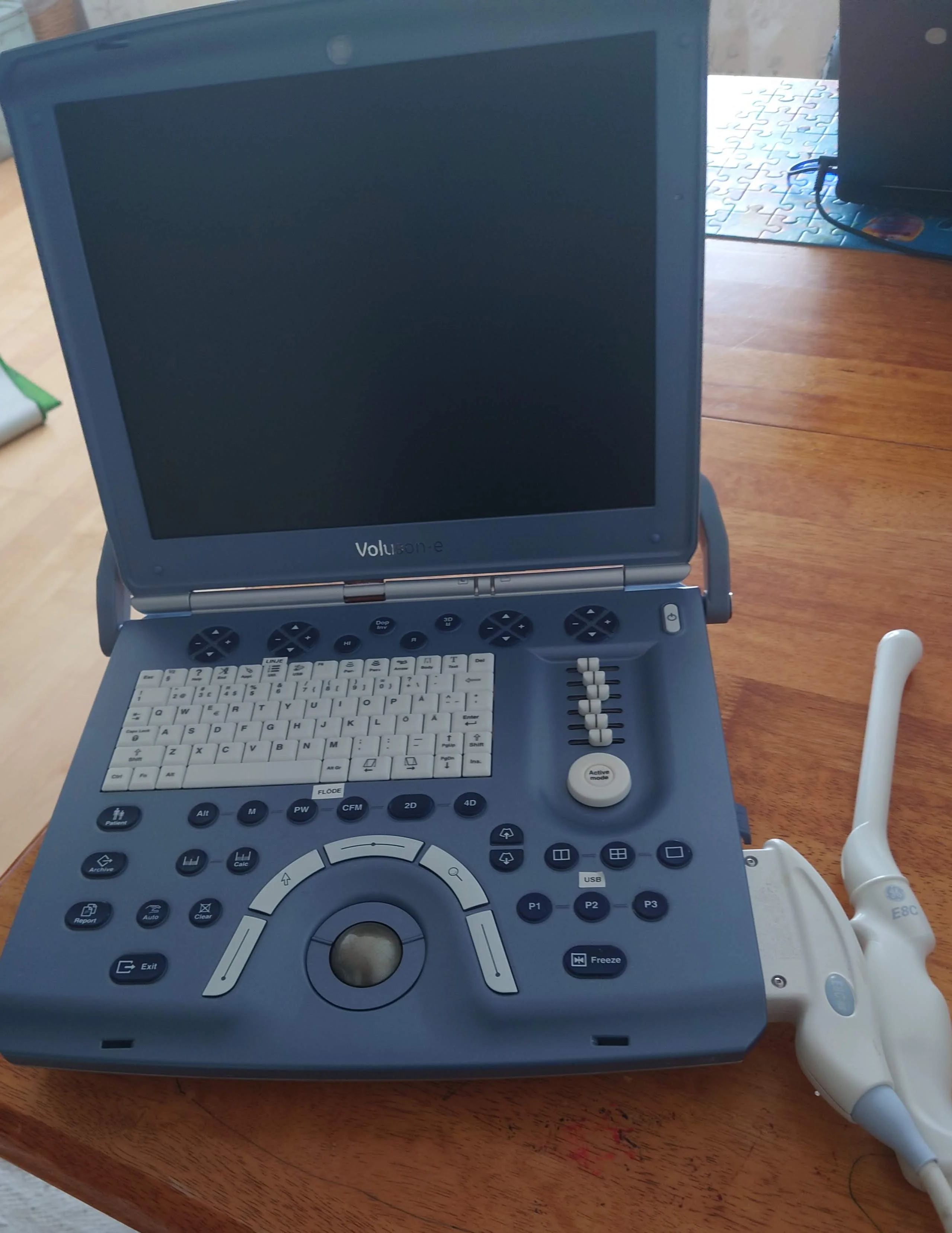 GE Voluson E Ultrasound Machine