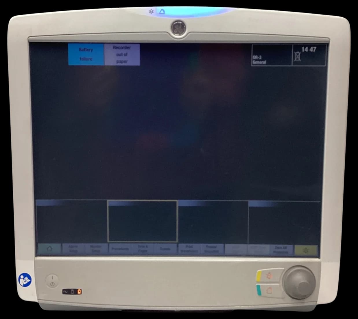 GE Carescape B650 EKG monitor