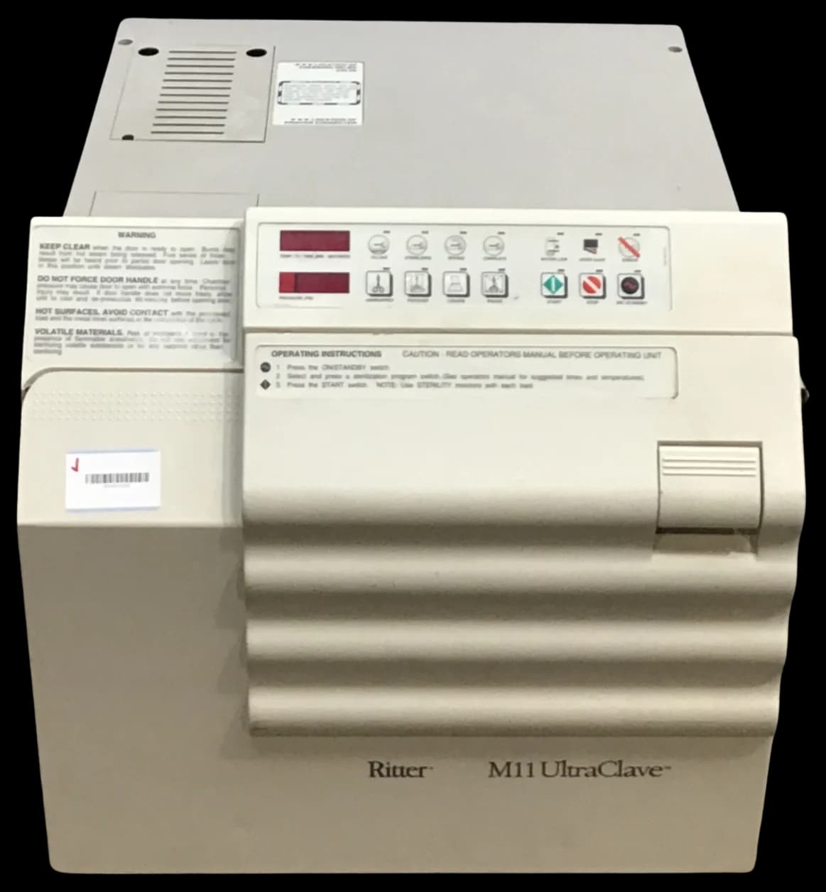 MIDMARK RITTER M11 Ultraclave Autoclave