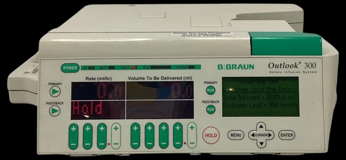 B. BRAUN Outlook 300 IV infusion pump