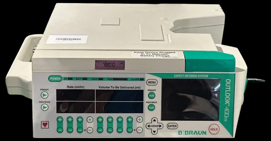 B. BRAUN Outlook 400es IV infusion pump