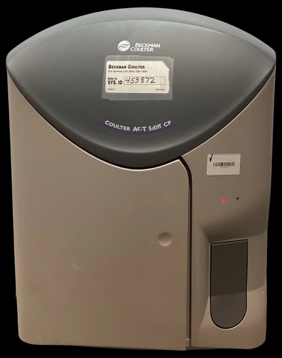 BECKMAN COULTER AcT 5diff CP Hematology Analyzer