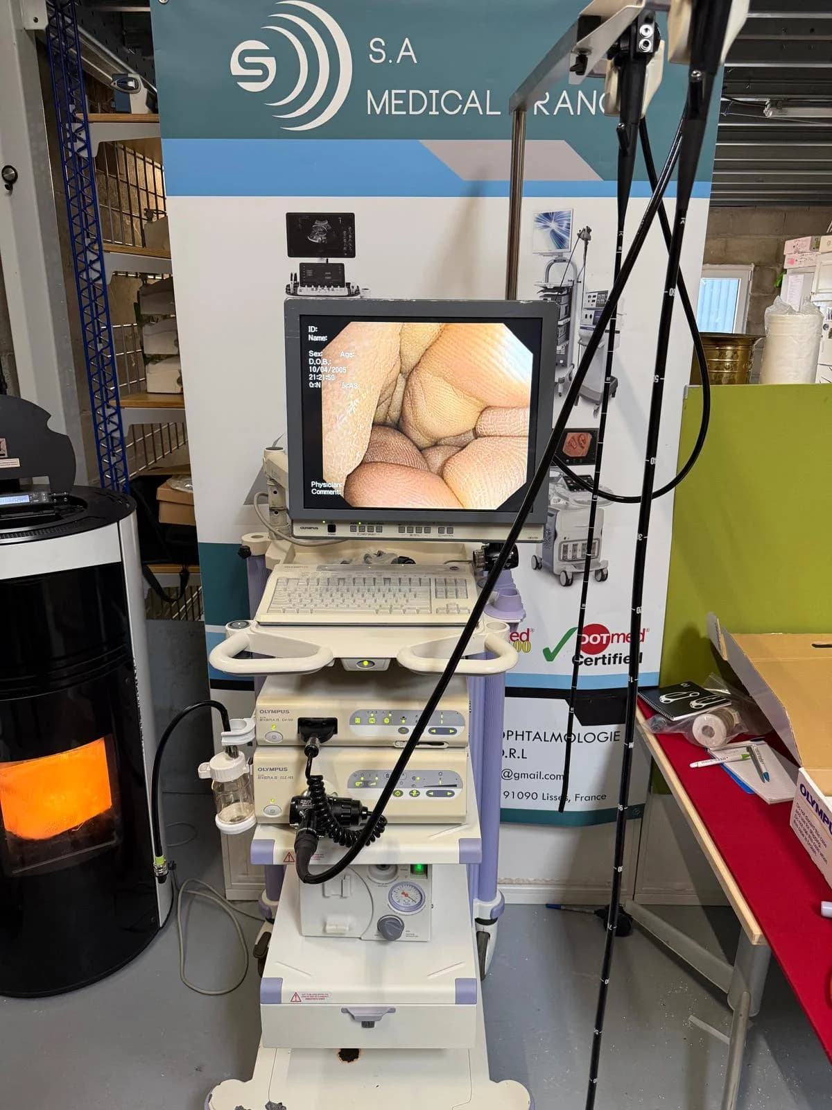 OLYMPUS Evis Exera II CV-165/CLE-165 Endoscopy System