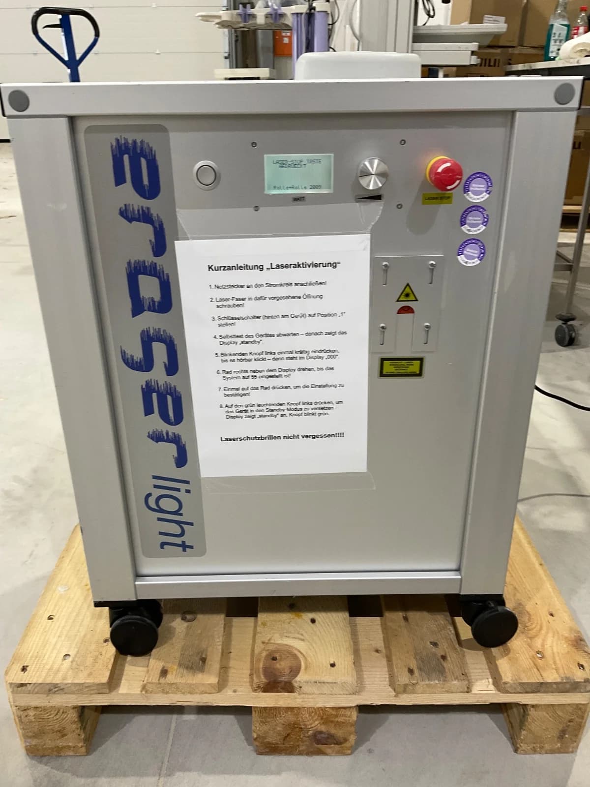 ROLLE + ROLLE GMBH Eraser Light Laser - Diode