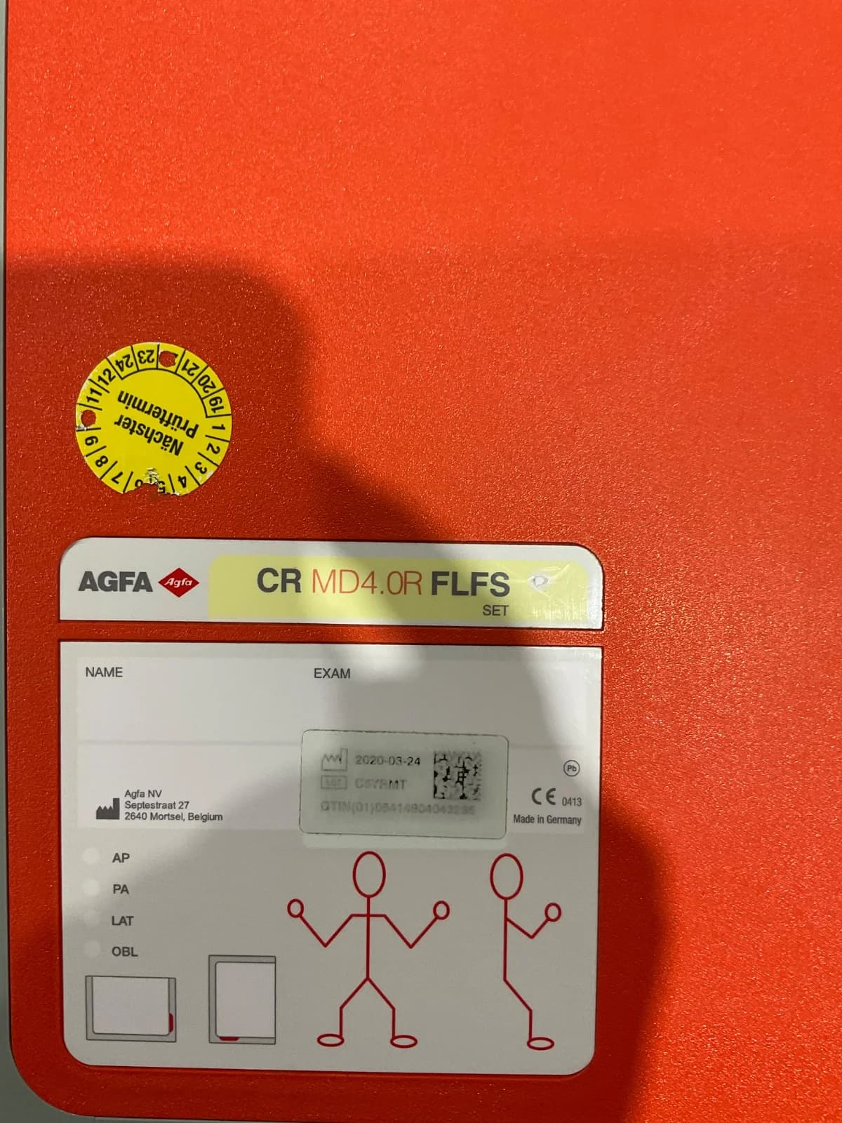 AGFA CRMD4.0R Cassette