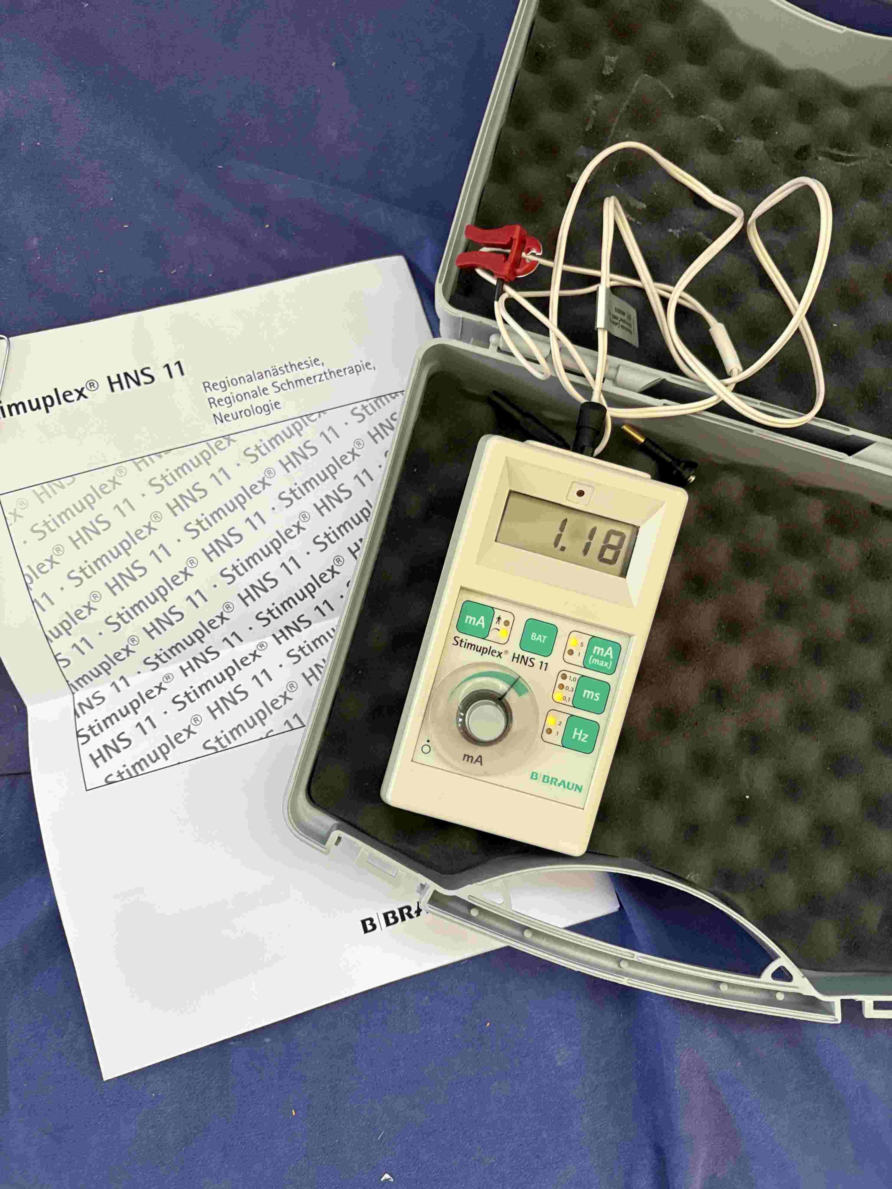 B. BRAUN Stimuplex HNS 11 Neurostimulator