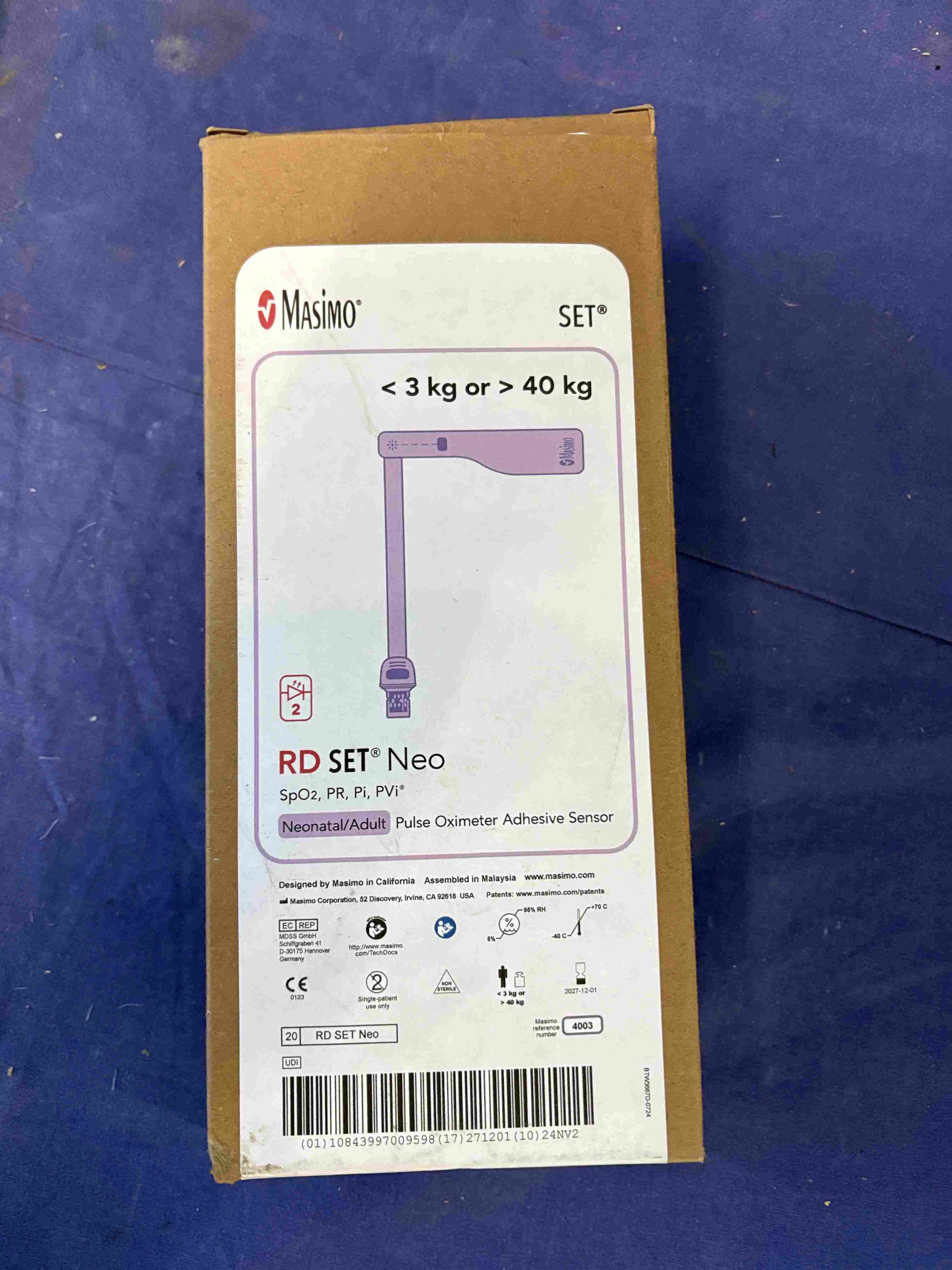 MASIMO RD SET Neo Pulse Oximeter Probe