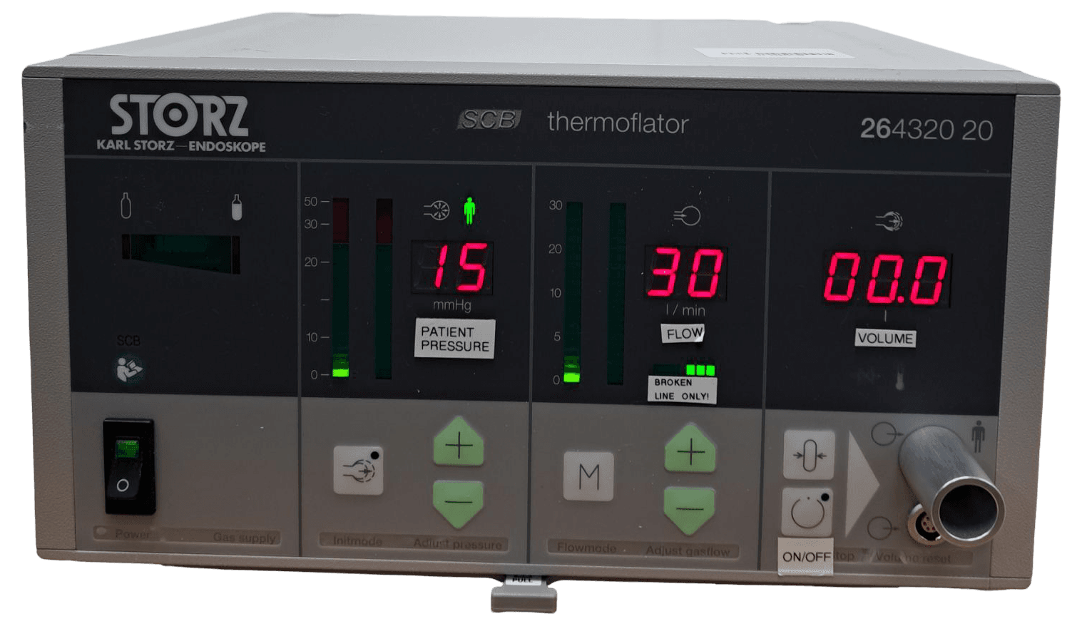 KARL STORZ thermoflator 264320 20 Insufflator