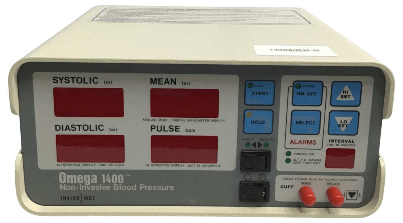 INVIVO Omega 1400 Blood pressure monitor