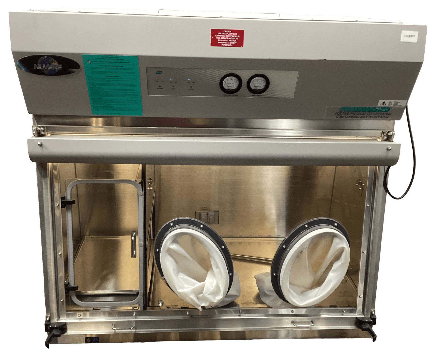 NUAIRE NU-PR797-400 Glove box