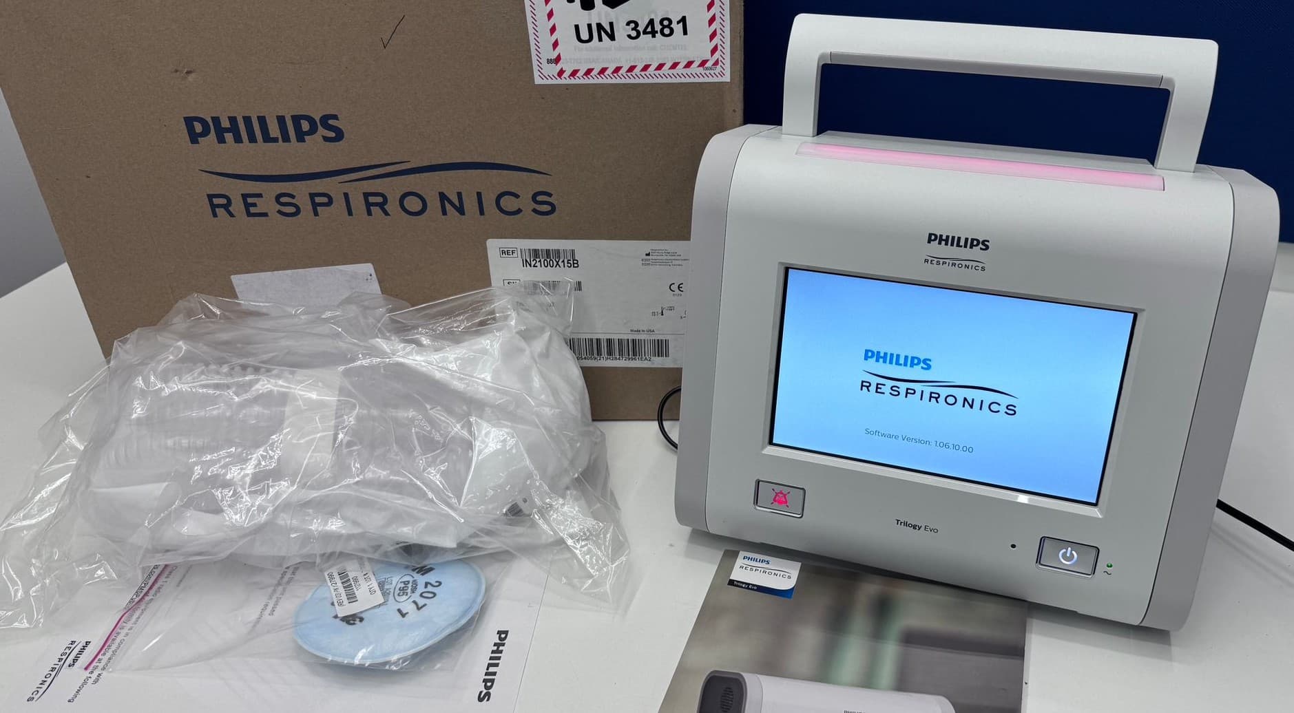 PHILIPS Trilogy Evo Anesthesia ventilator