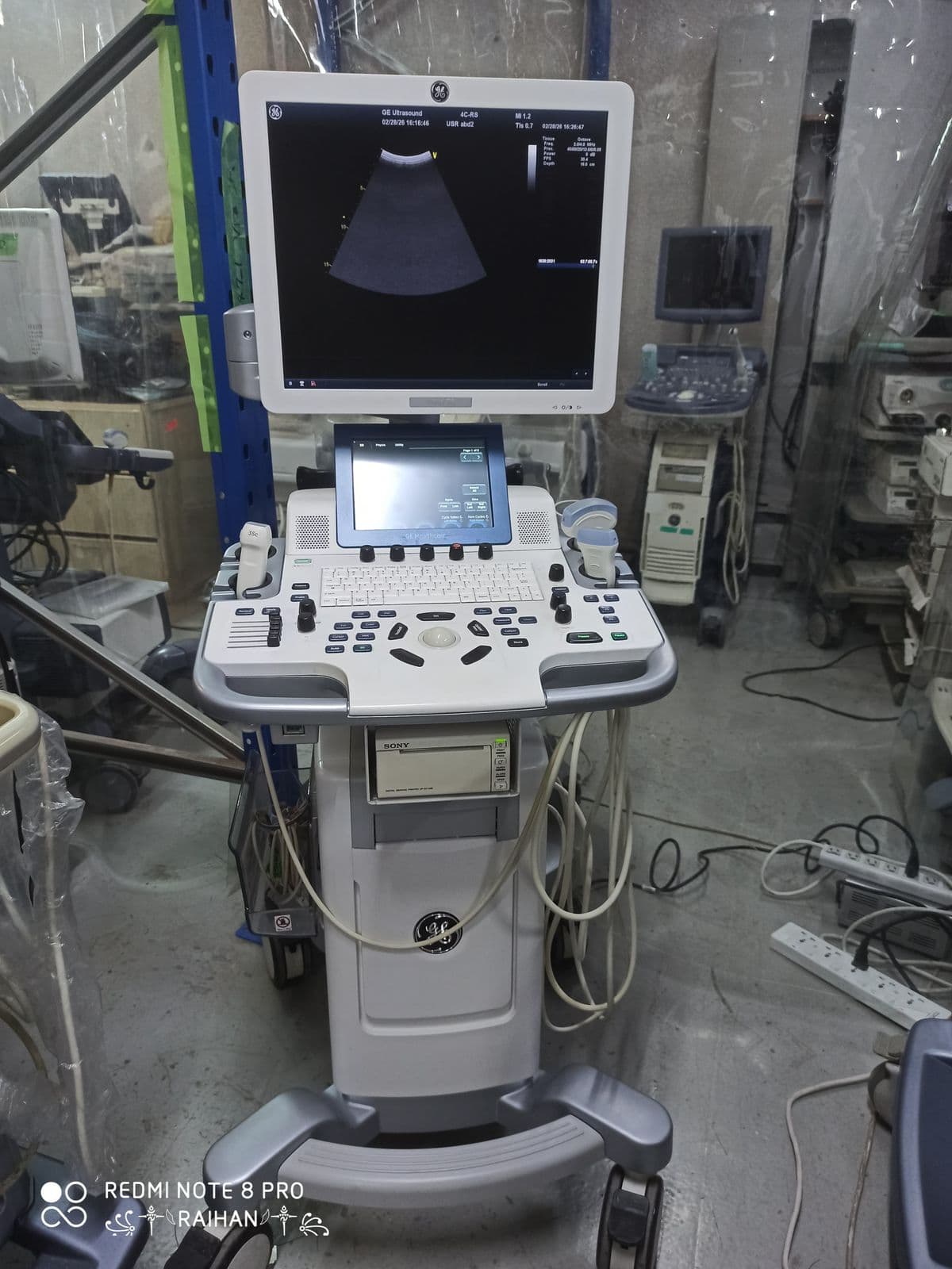 GE Vivid T8 Ultrasound Machine