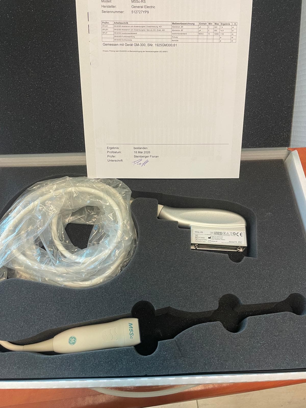 GE M5Sc-RS Cardiac Probe
