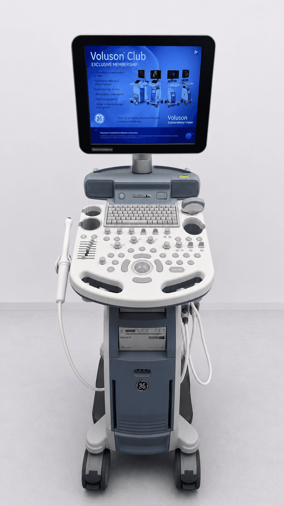 GE Voluson P8 Ultrasound Machine