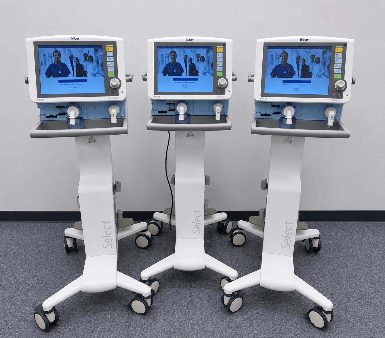 DRAGER Savina 300 Select Anesthesia ventilator