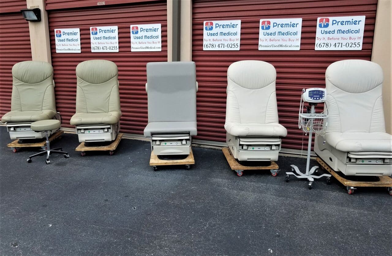 For Sale RITTER Midmark Power Exam Chair 623 w Various Upholstery Available New & Original Exam Table