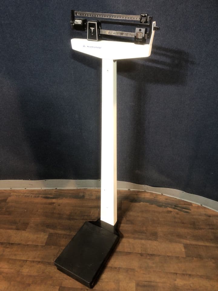 For Sale HEALTH O METER Balance Beam Scale: 350lb/160kg Capacity