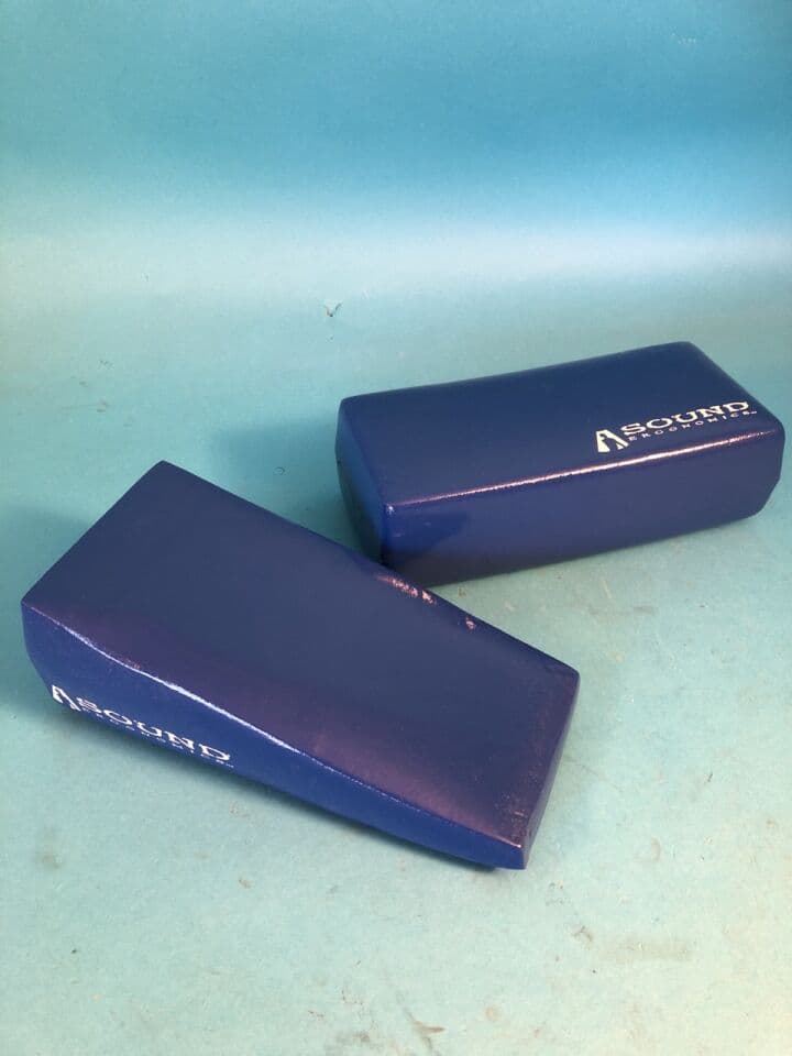 For Sale SOUND ERGONOMICS Pair of Positioning Pads: Block: 11 x 5 x 3 Wedge: 11 x 5 x 1 to 3