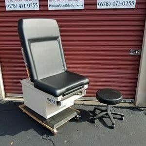 For Sale UMF 5060 w New Black Upholstery 400 lb capacity (Power Base and Back) Exam Table
