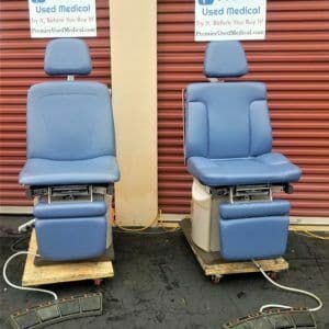 For Sale RITTER Power Exam Chair 75 Evolution 1 stitched upholstery (Foot Control) Exam Chair