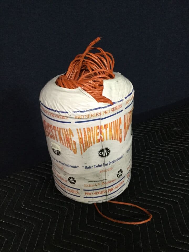 For Sale HARVEST KING Twine Spool, set of 2 350 Baler Twine, Orange