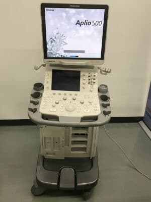 For Sale TOSHIBA Aplio 500 Ultrasound System Shared Service Ultrasound