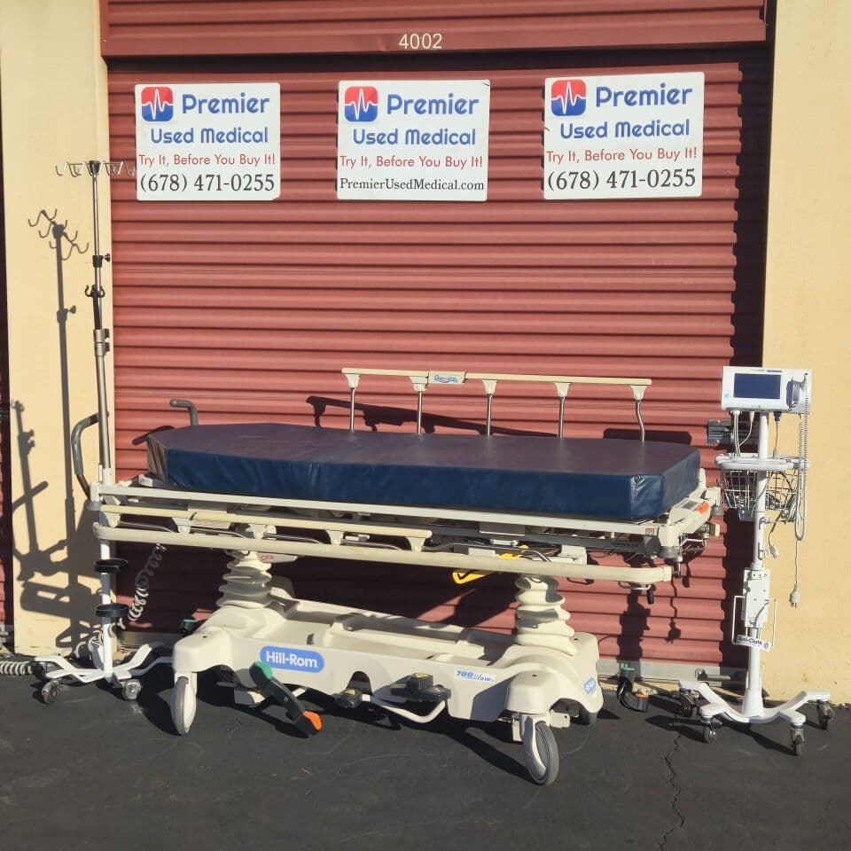 For Sale HILL-ROM P8020 Power Electric Stretcher (must be plugged into work) Stretcher