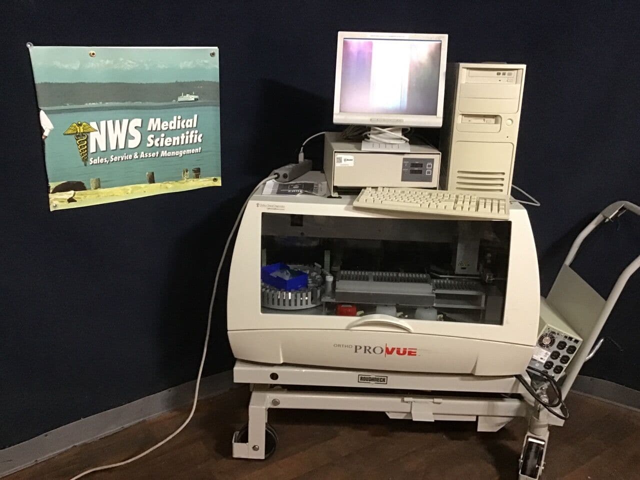 For Sale MICRO TYPING SYSTEMS INC Ortho ProVue Automated Blood Grouping & Antibody Test System