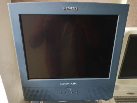 For Sale SIEMENS Acuson X300 Monitor Ultrasound General Parts P/N 10131649