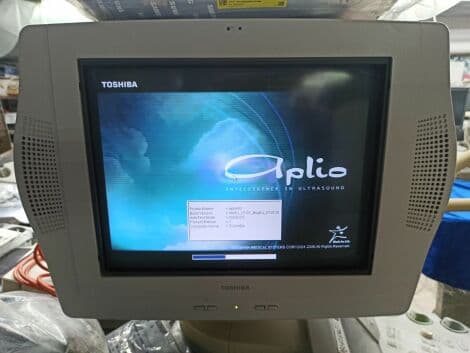 For Sale TOSHIBA Aplio XV SSA-770A MCM1754TS CRT Monitor Ultrasound General Parts P/N BSM31-5589E