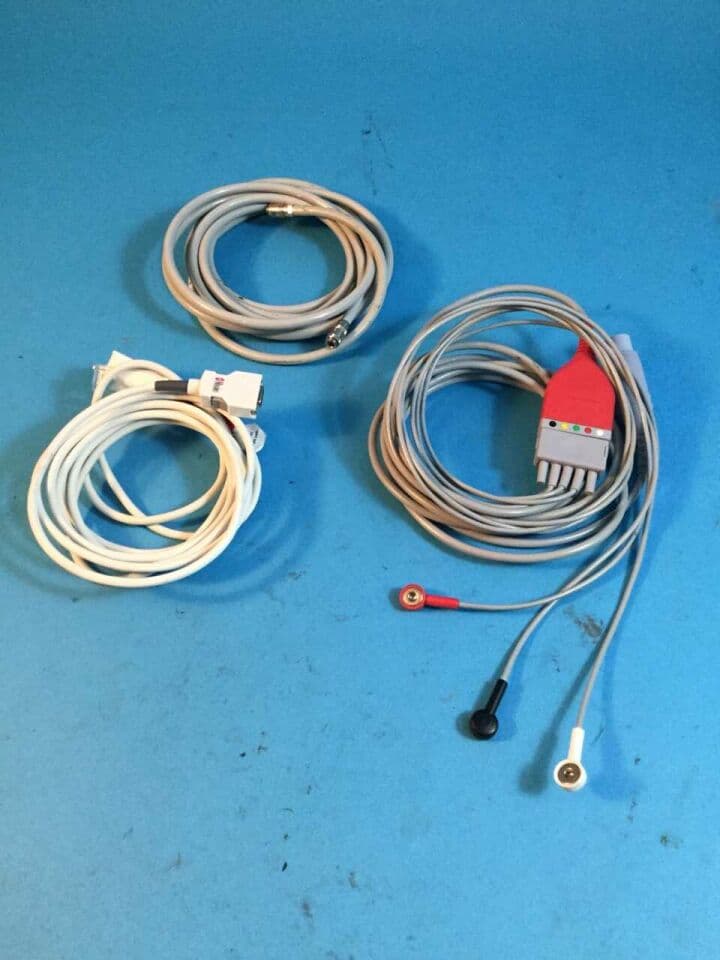 For Sale DATASCOPE Patient Cable Lead Set: 0012-00-1261-09 Rev J Massimo Pulse Extension cable NIBP hose 0683-04-0004 Rev J 09 31