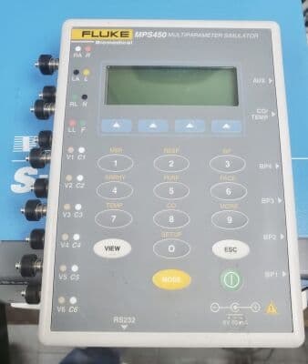 For Sale FLUKE MPS450 - Multiparameter Simulator Ventilator Tester