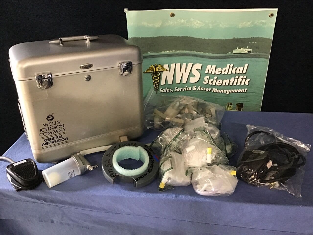 For Sale WELLS JOHNSON General Aspirator Liposuction Aspirator