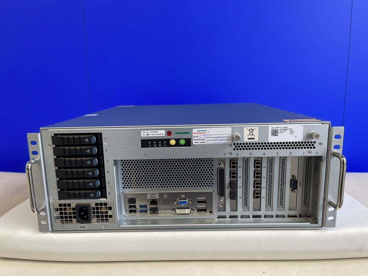 For Sale SIEMENS Magnetom MR-VR-BR Step7 18/32RX MRI Scanner Parts P/N 11267860 / 11062000