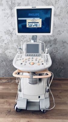 For Sale PHILIPS IU22 cart G.1 w/ CW doppler 4 probes EV MSK Ritch Package Ultrasound