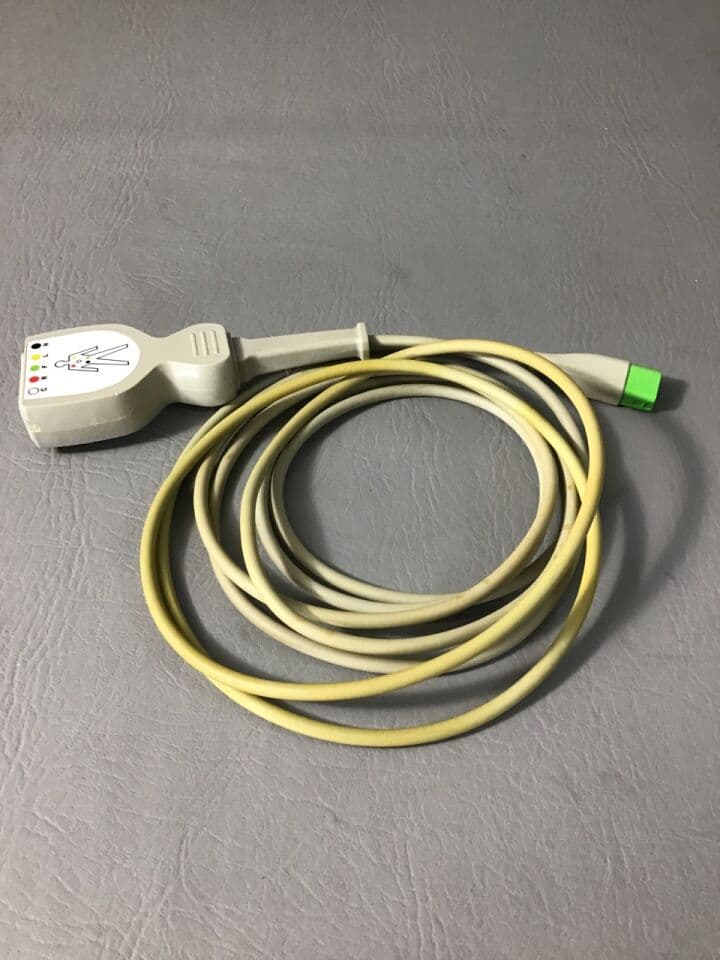 For Sale AMC 5-Lead ECG Trunk Cable: 5-Lead ECG Trunk Cable (some damage to housing)
