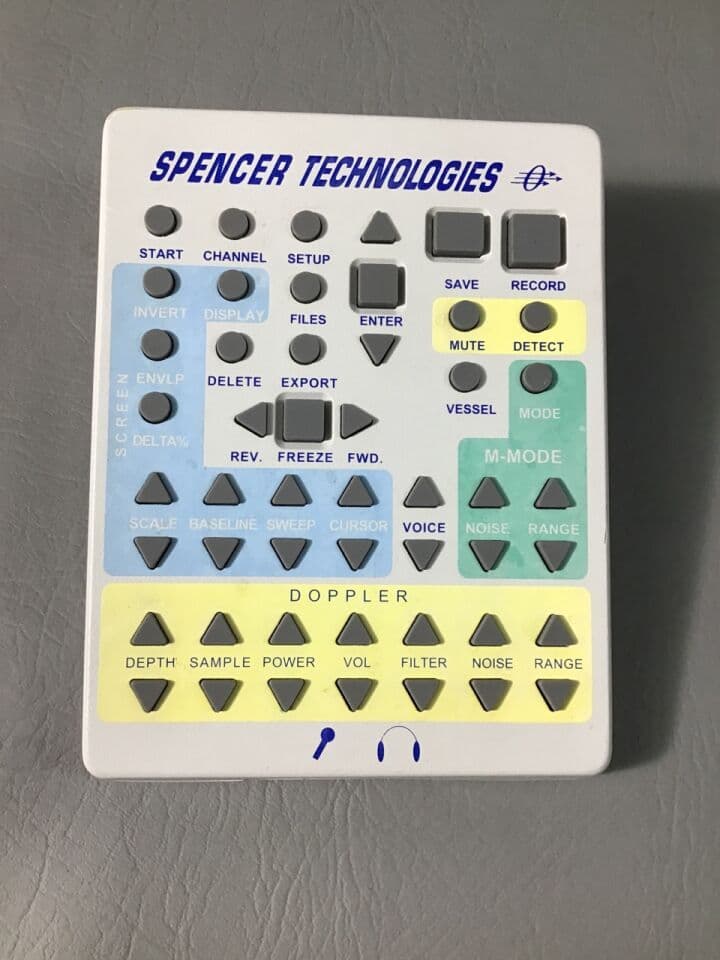 For Sale SPENCER TECHNOLOGIES 1052 R4 Transcranial Doppler Remote Console