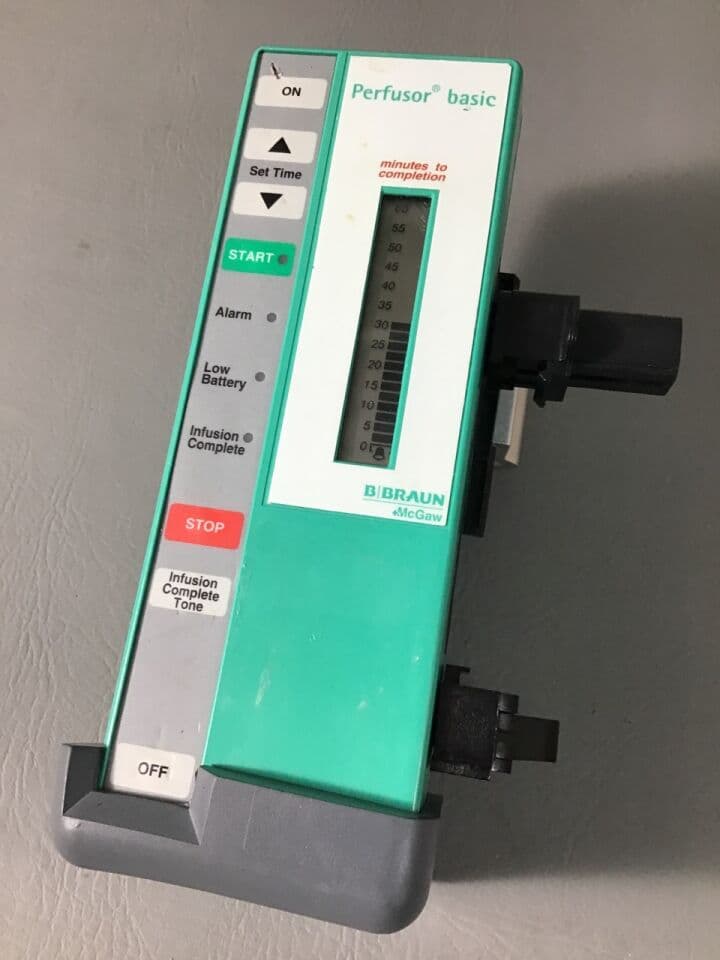 For Sale B BRAUN Perfusor Basic Infusion Syringe Pump