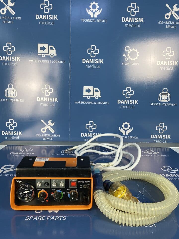 For Sale DRAEGER Oxylog 1000 Transport Ventilator